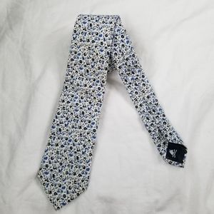 Nick Graham Blue Floral Tie